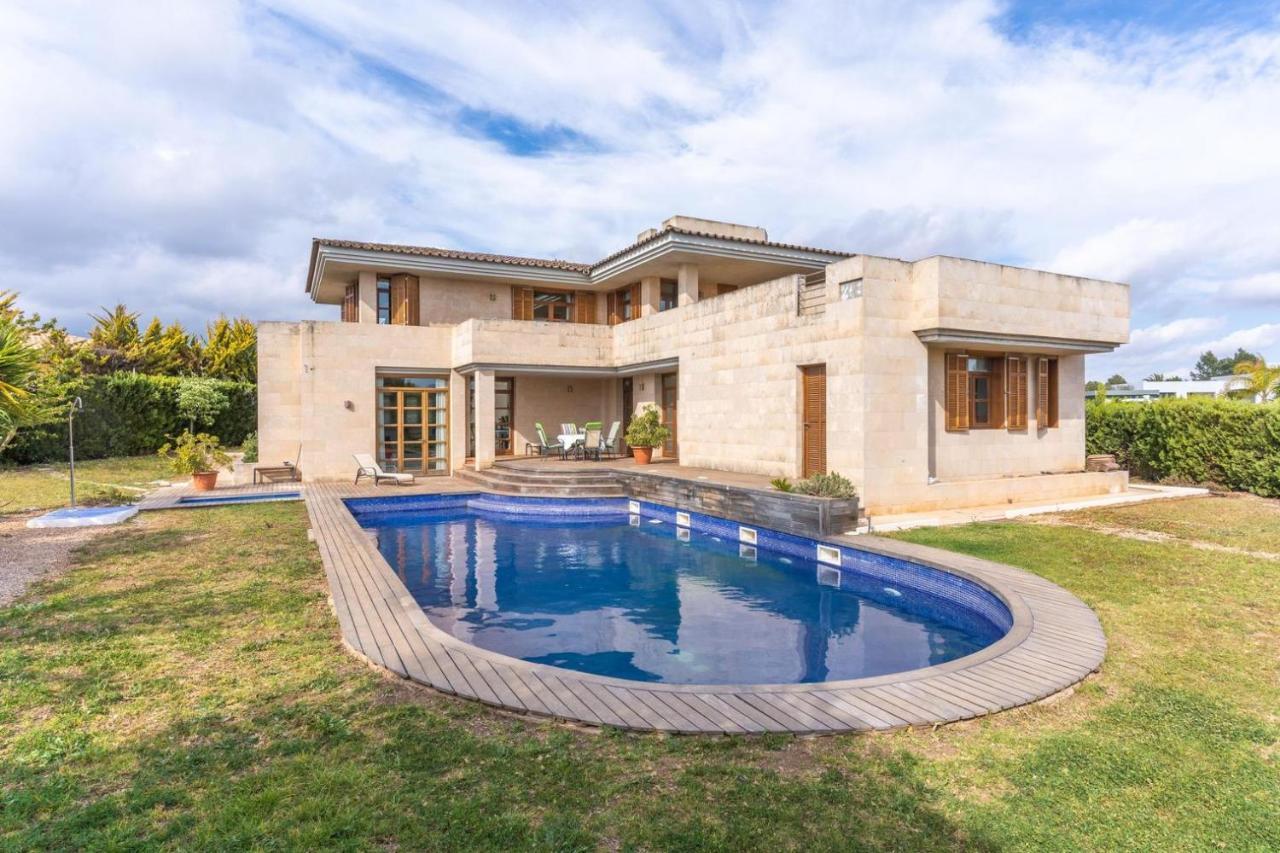 Villa De Lujo Con Piscina, Jacuzzi, Jardin Y Terraza Marratxí Kültér fotó