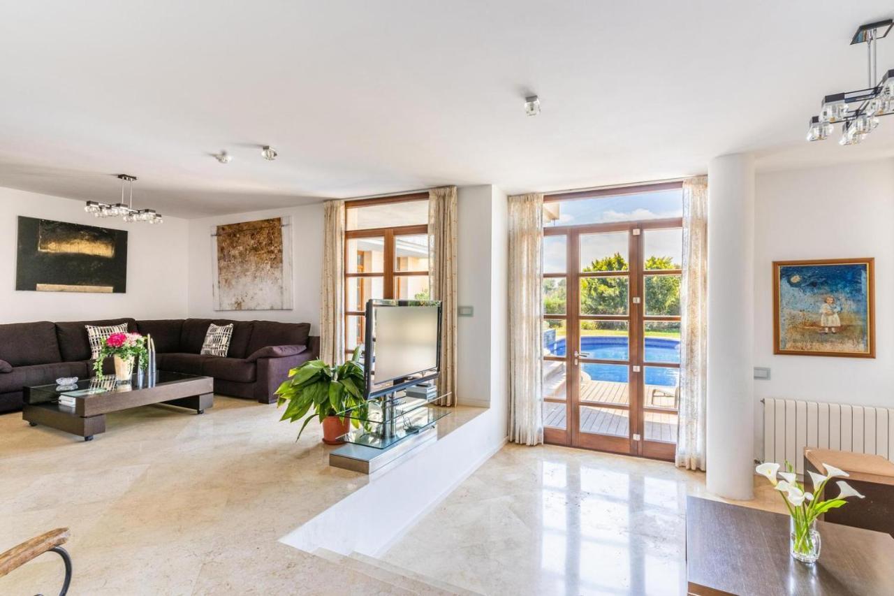 Villa De Lujo Con Piscina, Jacuzzi, Jardin Y Terraza Marratxí Kültér fotó