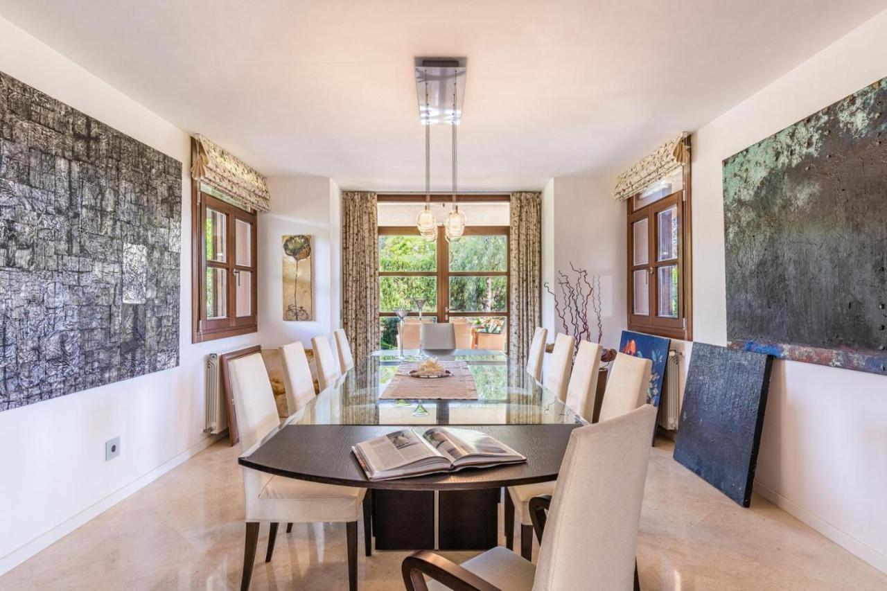 Villa De Lujo Con Piscina, Jacuzzi, Jardin Y Terraza Marratxí Kültér fotó