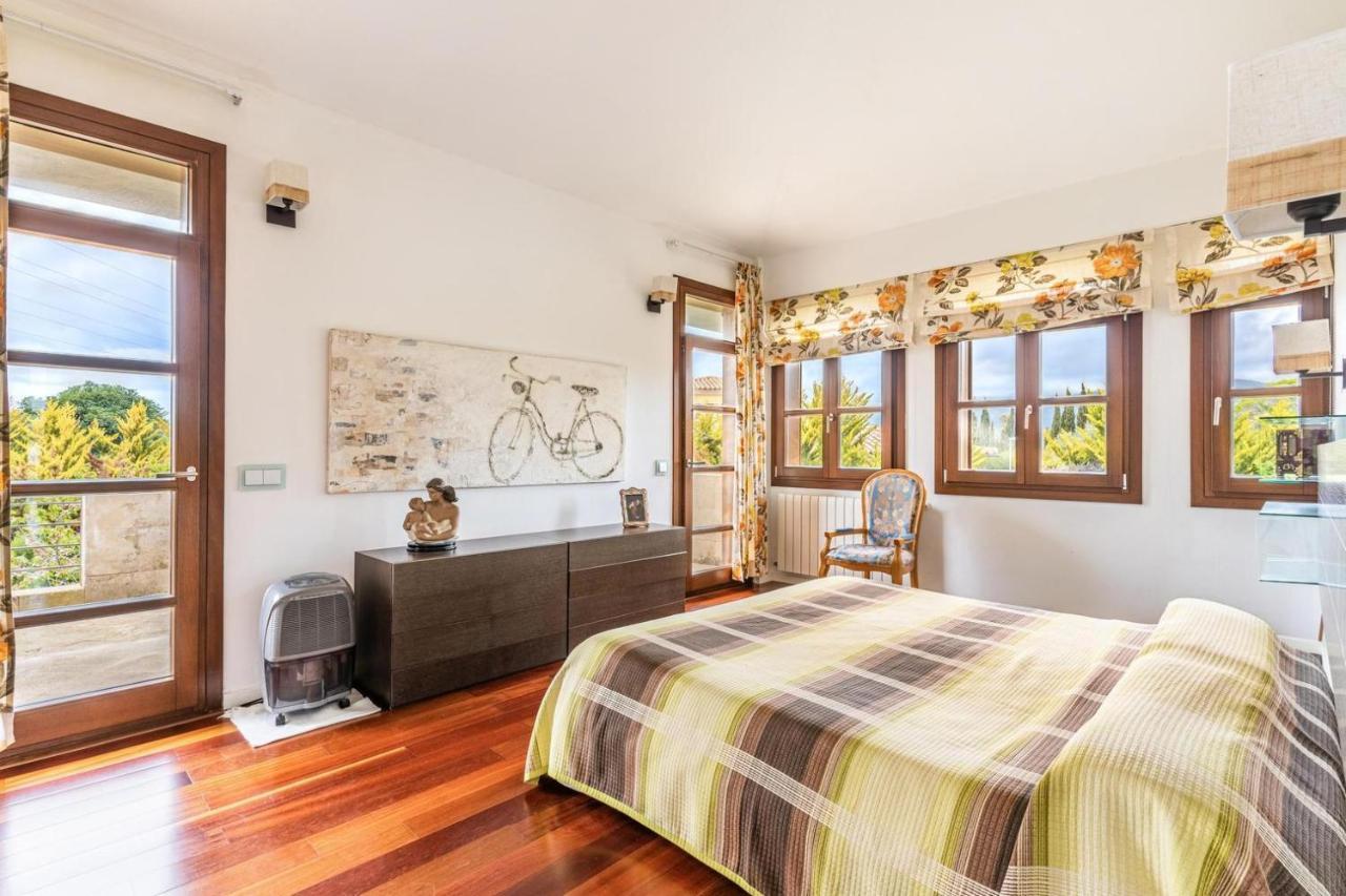 Villa De Lujo Con Piscina, Jacuzzi, Jardin Y Terraza Marratxí Kültér fotó
